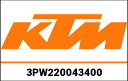 KTM Genuine / ケーティーエム純正 Breaker Evo Visor Light Tinted 3PW220043400