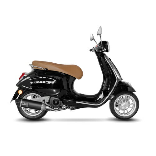 LEOVINCE / レオビンチ SBK NERO 1/1 PIAGGIO VESPA PRIMAVERA/SPRINT 125 iGet ABS INOX DB (A) STAINLESS STEEL フルシステム |