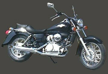 Marving / マービング マフラー Legend クロム Honda VT 125 SHADOW | H/CP34/BC
