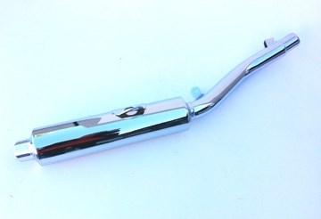 Marving / マービング マフラー Cylindrical Ø 114 クロム - EU公道走行認可 Suzuki 600 BANDIT (95-99) |
