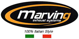 Marving / マービング CHROMIUM PLATED COMPLETE SILENCED STREET MUFFLER | T/CO/BC | T/CO/BC