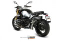 MIVV / ミヴSUONO スリップ オン ブラックステンレススチール for BMW R NINE T (2014 - 2016) | B.022.L9