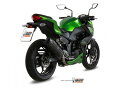 MIVV / ミヴSUONO スリップ オン ブラックステンレススチール for KAWASAKI NINJA 300 (2013 - 2016) | K.03...