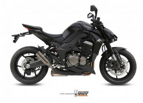 MIVV / ミヴDOUBLE GUN スリップ オン チタン for KAWASAKI Z 1000 (2014 - 2016) | K.039.SDG