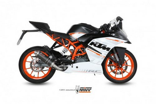 MIVV / ミヴGP スリップ オン カーボン for KTM RC 390 (2014 - 2016) | KT.015.L2S