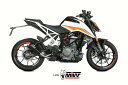 MIVV / ミヴマフラー X-M1 ブラック Stainless Steel Exhaust | KT.025.LC4B