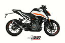 MIVV / ミヴマフラー Gp Pro ブラック Stainless Steel Exhaust | KT.025.LXBP