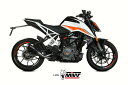 MIVV / ミヴマフラー Mk3 ブラック Stainless Steel Exhaust | KT.025.SM3B