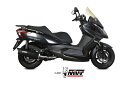 MIVV / ミヴマフラー Mover ブラック Painted Stainless Steel Exhaust | MV.KY.0003.LV