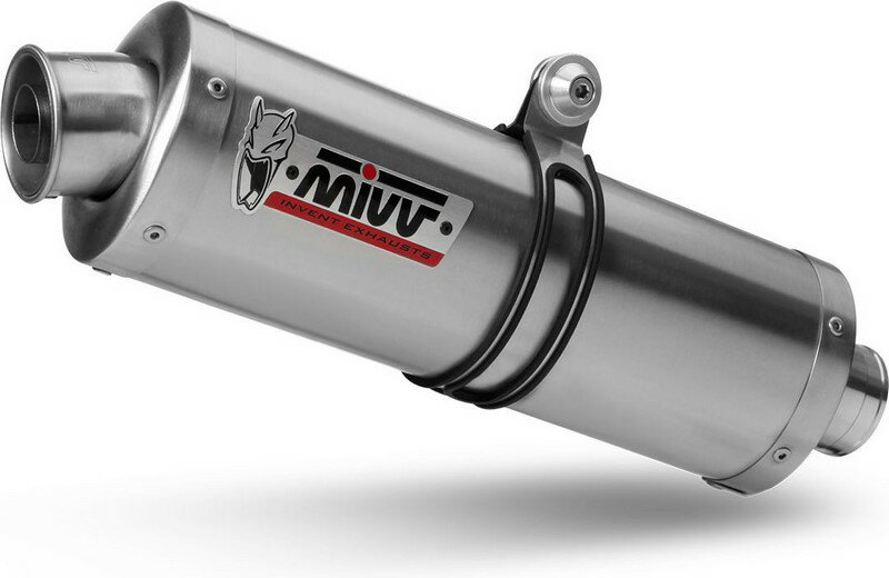 MIVV / ミヴ -SPORT OVAL- スリップオン ステンレス for SUZUKI SV 650 (99-02)