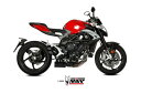 MIVV / ミヴマフラー Speed Edge ブラック Stainless Steel Exhaust | V.003.LHB