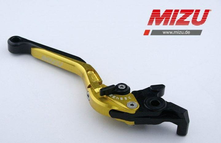 Mizu ブレーキレバー ABE認可品 ゴールド | 309G1254000