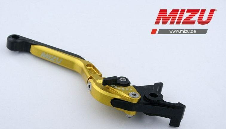 Mizu ブレーキレバー ABE認可品 ゴールド | 309G1367003