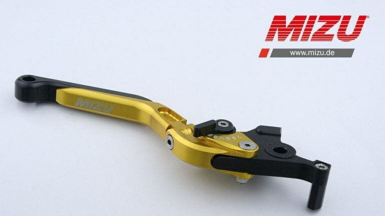 Mizu ブレーキレバー ABE認可品 ゴールド | 309G1997006