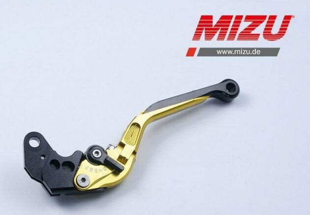 Mizu クラッチレバー ABE認可品 ゴールド | 309G2096003