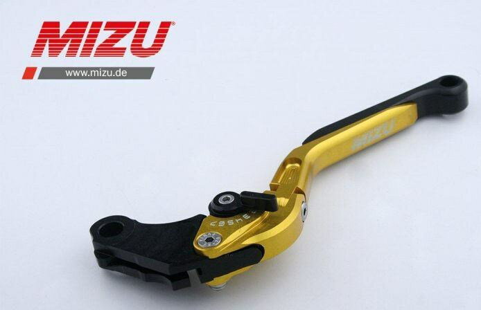 Mizu クラッチレバー ABE認可品 ゴールド | 309G2254000