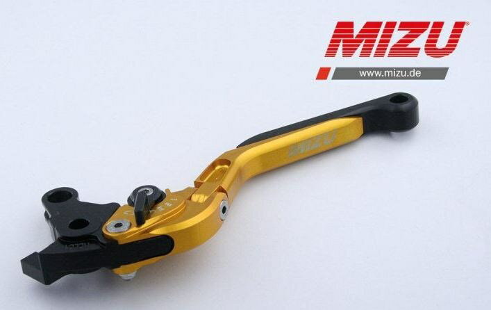 Mizu クラッチレバー ABE認可品 ゴールド | 309G2254007