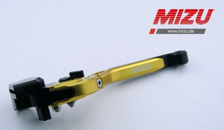 Mizu クラッチレバー ABE認可品 ゴールド | 309G2367000