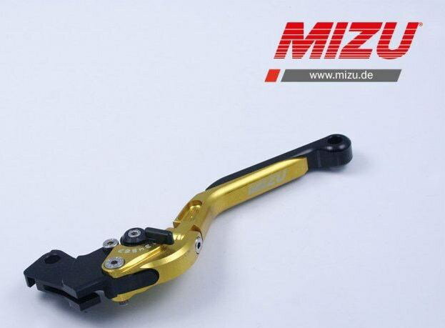 Mizu クラッチレバー ABE認可品 ゴールド | 309G2854004