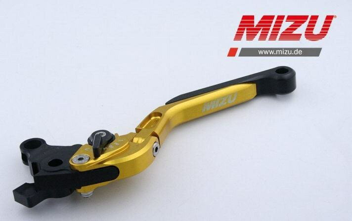 Mizu クラッチレバー ABE認可品 ゴールド | 309G2857007