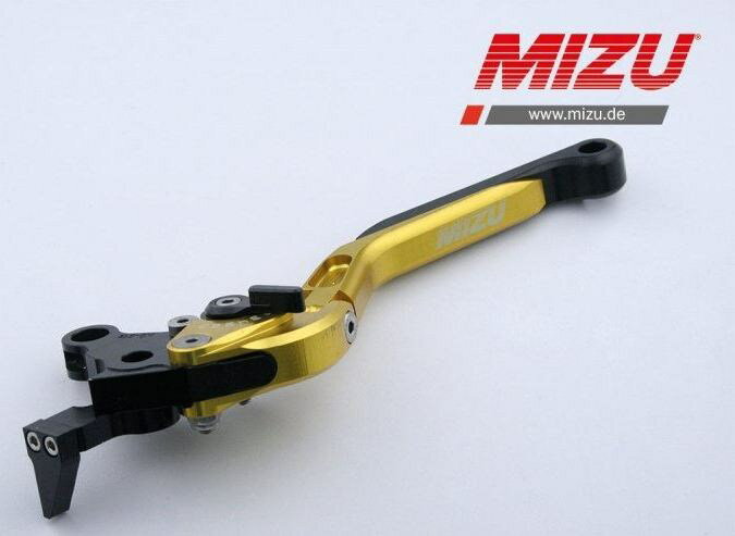 Mizu クラッチレバー ABE認可品 ゴールド | 309G2859008