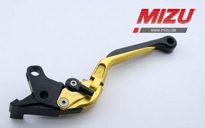 Mizu クラッチレバー ABE認可品 ゴールド | 309G2999008