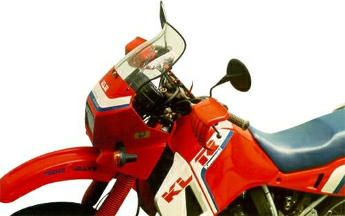 MRA / エムアールエー KLR 650 - Originally-shaped ウインドシールド 