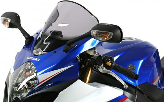 MRA / エムアールエー レーシングウィンドスクリーン R −ブラック− for Suzuki GSX-R 1000 (07-08) | 4