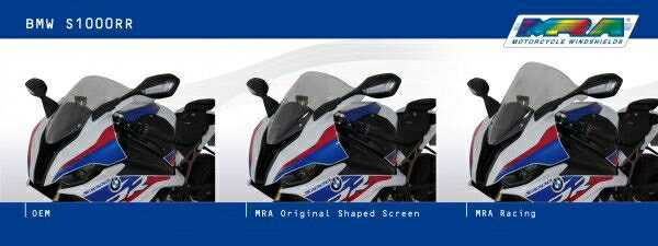 MRA / エムアールエー S1000 RR - Originally-shaped ウインドシールド 