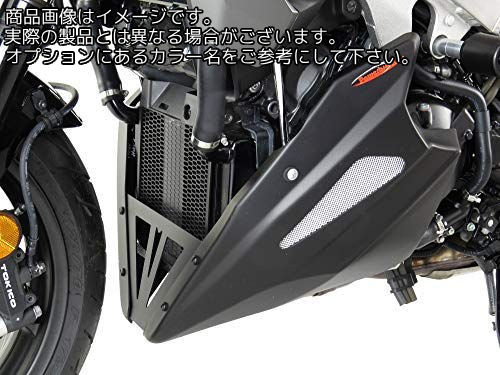 Powerbronze / パワーブロンズ ベリーパン マットブラック-シルバーメッシュ HONDA VFR800X CROSSRUNNE..