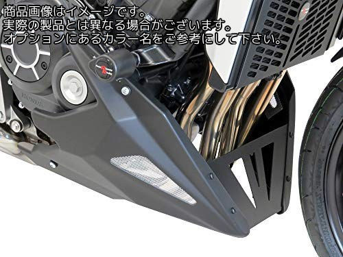 Powerbronze / パワーブロンズ ベリーパン マットブラック-シルバーメッシュ HONDA CB1000R 18-19 | 32..