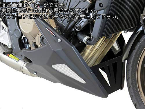 Powerbronze / パワーブロンズ ベリーパン マットブラック-シルバーメッシュ HONDA CB650R 19 | 320-H1..