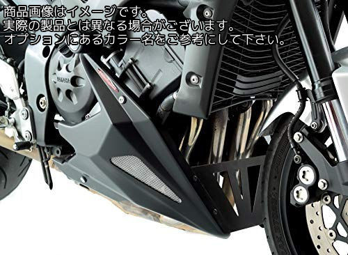 Powerbronze / パワーブロンズ ベリーパン マットブラック-シルバーメッシュ YAMAHA FZ-1N FZ-1 FAZER ..