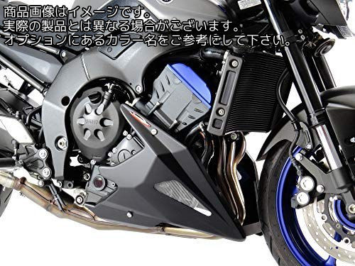 Powerbronze / パワーブロンズ ベリーパン マットブラック-シルバーメッシュ YAMAHA FZ-8N FZ-8 FAZER ..