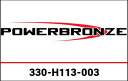 Powerbronze / パワーブロンズ テールガード HONDA CBR1100XX ブラックバード 99+ (O) ブラック | 330-H113-003