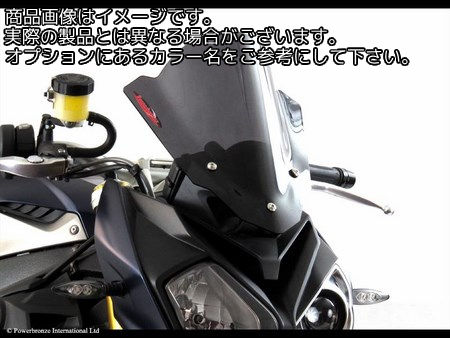 Powerbronze / パワーブロンズ エアフロースクリーン ブルー BMW S1000R 14-19 | 400-B107-008