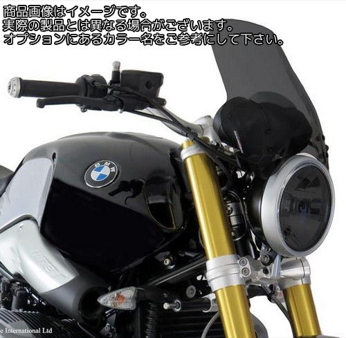 Powerbronze / パワーブロンズ ヘッドライトプロテクター クリア BMW R NINE T 14-19 R NINE T SCRAMBLER 16-19 | 440-B089B-000