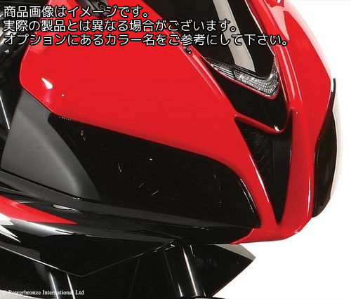 Powerbronze / パワーブロンズ ヘッドライト プロテクター HONDA CBR600RR 07-11 ライト ティント | 440-H452-001(2)