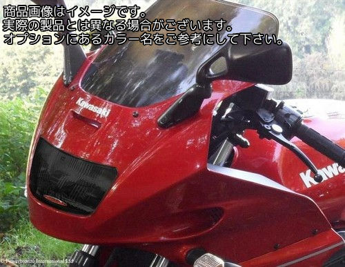 Powerbronze / パワーブロンズ ヘッドライト プロテクター KAWASAKI ZZR600 D1-D3 90-92 クリアー | 440-K031-000