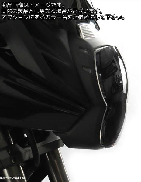 Powerbronze / パワーブロンズ ヘッドライト プロテクター KAWASAKI VERSYS 10-11 ダーク ティント | 440-K485-002