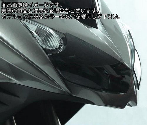 Powerbronze / パワーブロンズ ヘッドライト プロテクター KAWASAKI ER6-F 09-11 バイオレット | 440-K490-014