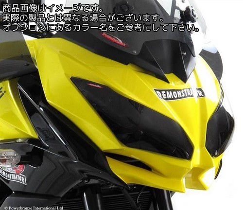 Powerbronze / パワーブロンズ ヘッドライトプロテクター クリア KAWASAKI VERSYS 650 15-19 VERSYS 1000 15-18 | 440-K543-000