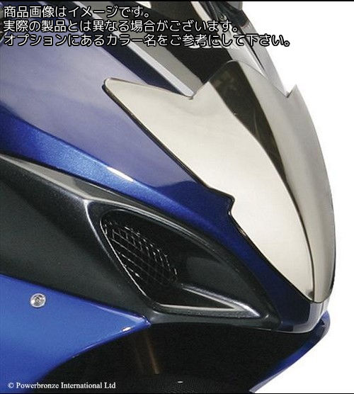 Powerbronze / パワーブロンズ ヘッドライト プロテクター SUZUKI GSXR1000 05-06 ライト ティント | 440-S439-001