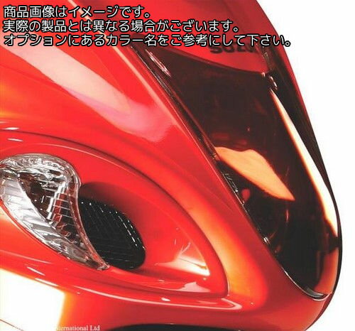 Powerbronze / パワーブロンズ ヘッドライト プロテクター SUZUKI GSX1300R HAYABUSA 08-11 クリアー | 440-S465-000