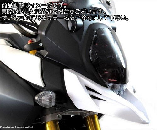 Powerbronze / パワーブロンズ ヘッドライトプロテクター クリア SUZUKI DL1000 V-STROM 14-19 DL650 V-STROM 17-19 | 440-S532-000