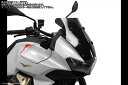 Powerbronze / パワーブロンズ Adventure Sports Screen for MOTO GUZZI V100 MANDELLO 22-23 (380 MM HIGH)/FROSTED STEALTH GREY | 460-M102-019