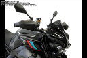 Powerbronze / パワーブロンズ Adventure Sports Screen for YAMAHA MT-10 22-23 (315 MM HIGH)/FROSTED STEALTH GREY | 460-Y117-019