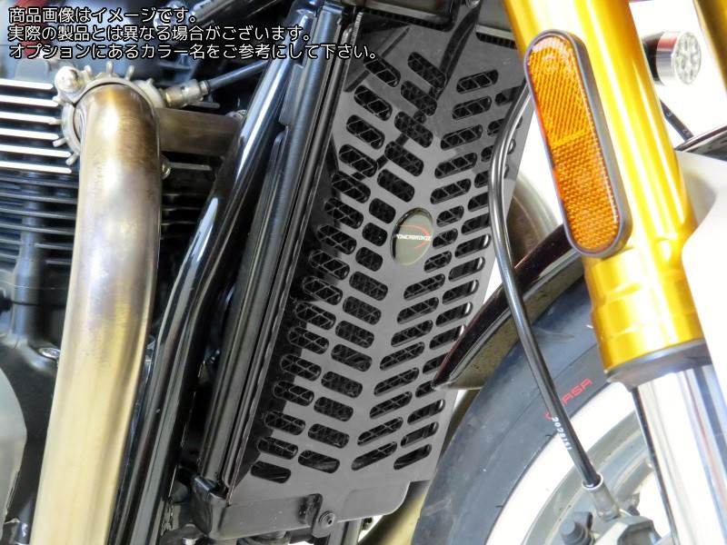 Powerbronze / パワーブロンズ クーラーグリル (プラスチック) ホワイト TRIUMPH BONNEVILLE T120 16-19 | 520-T113-004