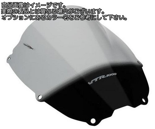Powerbronze / パワーブロンズ エアフロースクリーン クリア HONDA VTR1000 SP1 VTR1000 SP2 | 400-H119-000