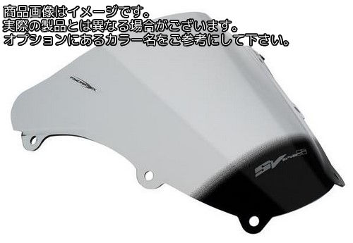 Powerbronze / パワーブロンズ エアフロー スクリーン SUZUKI SV650S 03-11 レッド | 400-S108-005